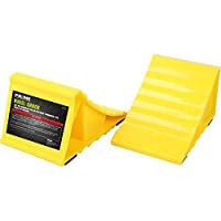 Pr1me Cuñas de rueda- base antideslizante- apto para la mayoría de tamaños de neumáticos- calzas ideales para RV…
